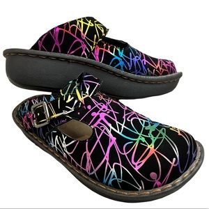Ingaro Multicolored Clog Mules